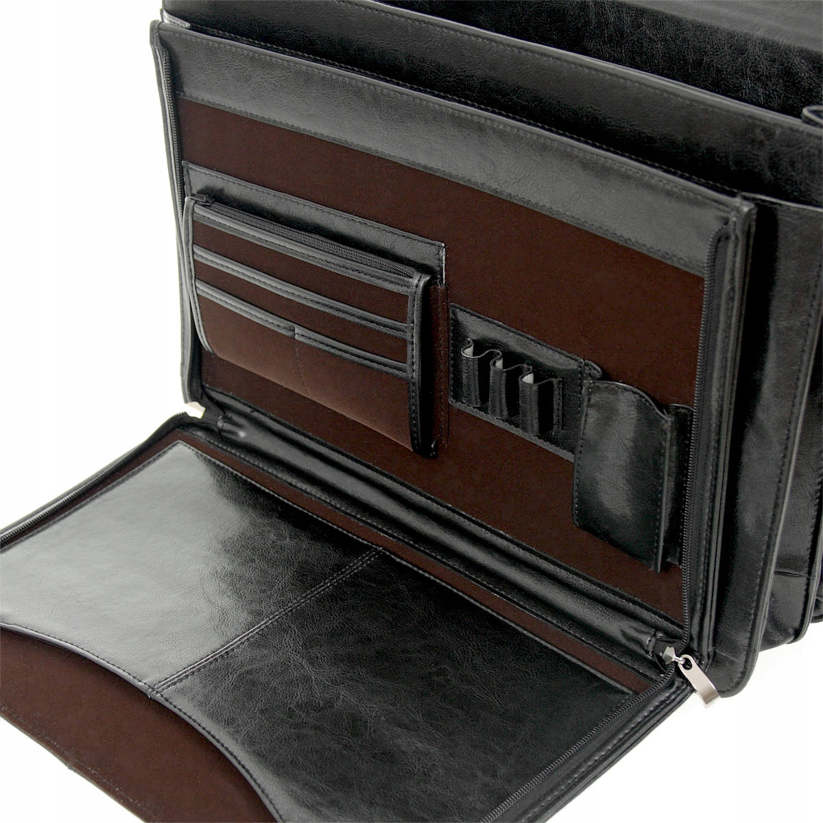 TECZKA TORBA ELEGANCKA SKÓRZANA KOLORY PROD. PL Kolor okuć srebrny