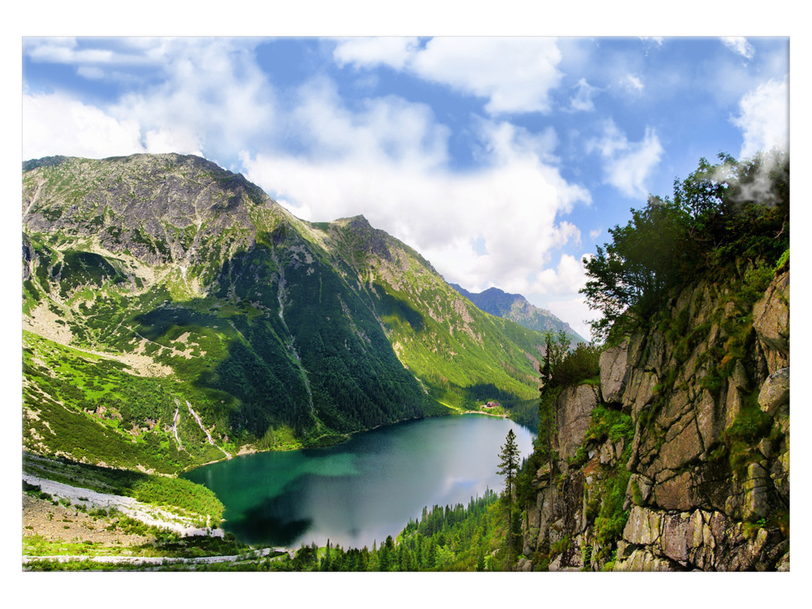 

Obraz Morskie Oko 100x70 Pejzaż 2029B_1Z do salonu