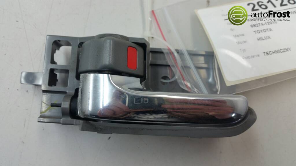 РУЧКА ЗАДНЯЯ ЛЕВАЯ ЗАДНЯЯ ДВЕРЬ ХРОМ HILUX VII 05-