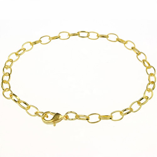 

Baza Bransoletki Charms Złota Bransoletka 20.5CM