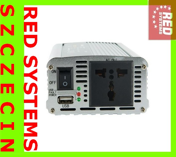авто інвертор AC/DC 800/400W 24V МДП Щецин виробник код авто інвертор AC/DC 800/400W 24V МДП