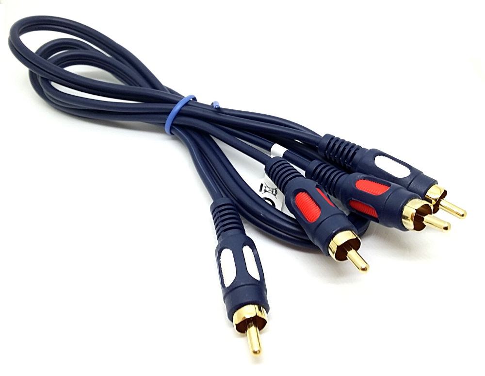 

Przyłącze kabel Chinch 2x Rca na 2xRCA 5m F.vat