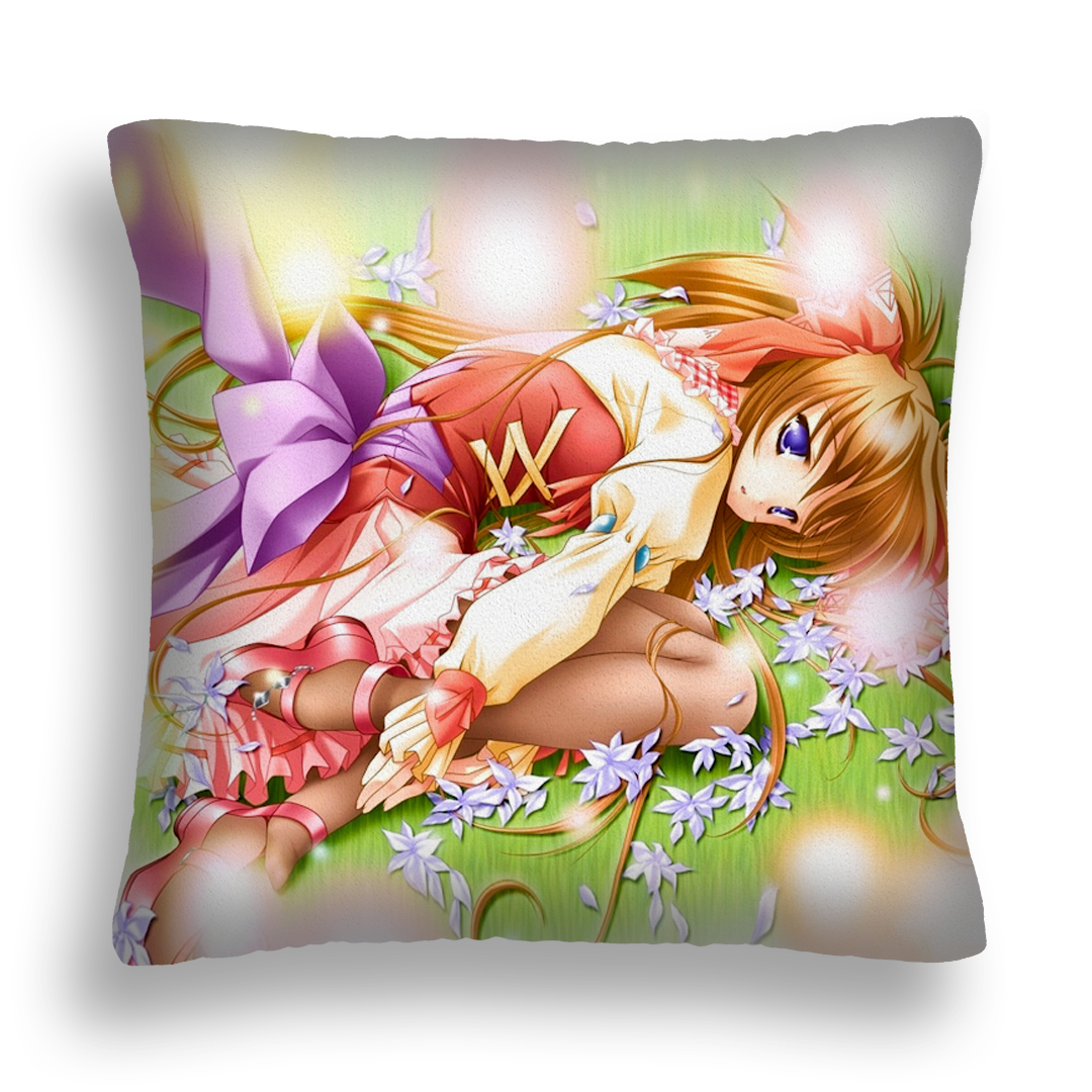 PODUSZKA MANGA 15 ZAKOCHANA PANIENKA NA ŁĄCE KWIAT