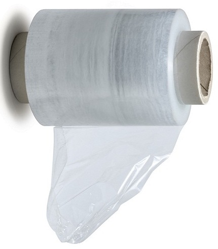 FOLIA STRETCH MINIRAP 25cm STRECZ PRZEZROCZYSTA Marka inny