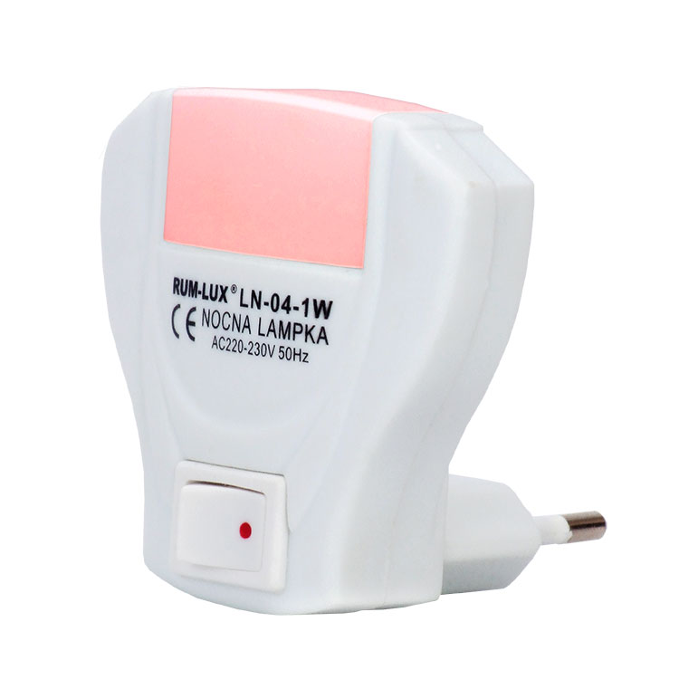 

Lampka nocna mini muszla LN-04 1,5W różowa