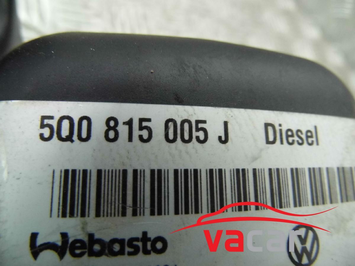 5q0815005j WEBASTO OGRZEWANIE VW GOLF VII 7 DIESEL Качество запчасти ( в соответствии с GVO ) O - оригинал с логотип producenta pojazdu ( OE ) foto 3