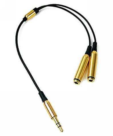 

Splitter 2 x mini Jack 3,5 mm Aux Rozdzielacz Wwa