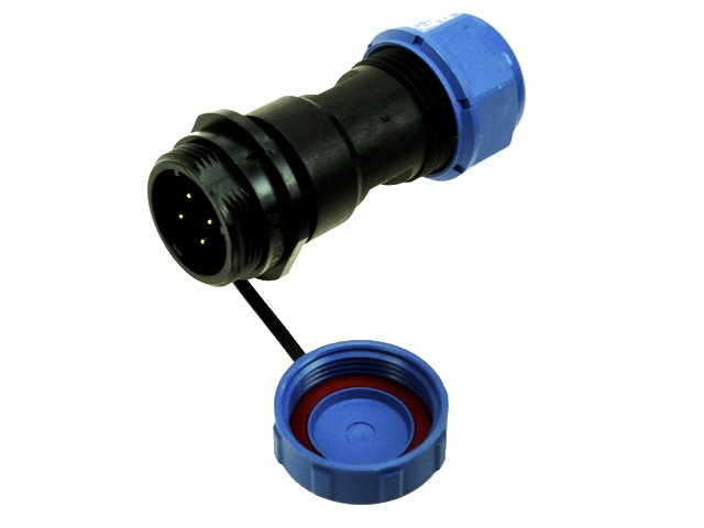 

Wtyk 4 pin 0,75mm2 5A 500V IP68 Weipu