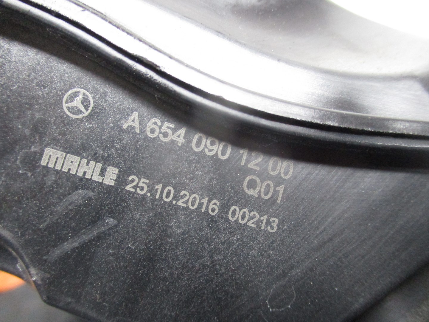 pipe hose MERCEDES 213 2,2CDI A6540901200