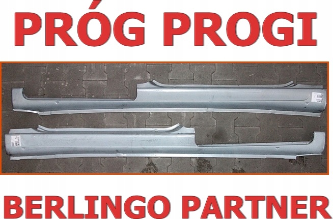 PROGI PRÓG BERLINGO PARTNER 96-02 LEWY OCYNK EAN (GTIN) 5901532582383