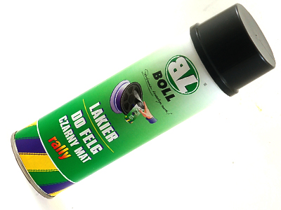 

Czarny Lakier Do Felg Spray Boll - 500 ML
