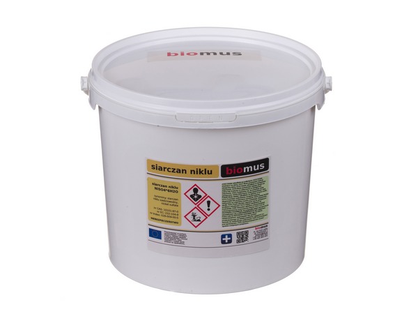 

Siarczan Niklu czysty 99,5% Biomus Wiaderko 5kg