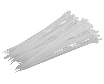 

Opaski zaciskowe białe 9cmx3mm 100szt ..301