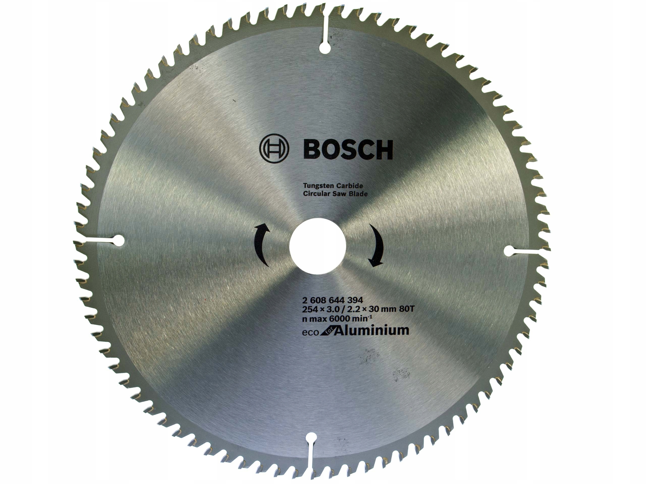 

Tarcza 254x30 Z80 Bosch Eco Aluminium