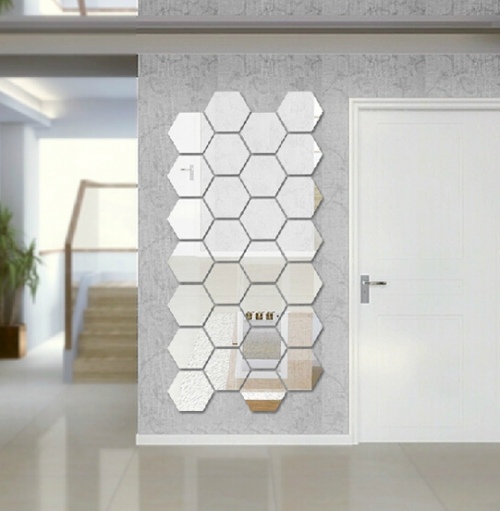 Lustro HEXagon Sześciokąt 3mm Szerokość 200 mm