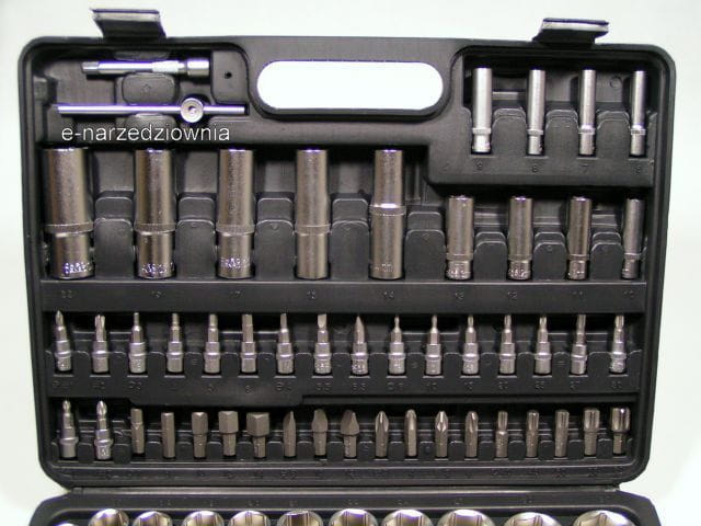 KLUCZE NASADOWE 108el.109 ZESTAW +KLUCZE 25el 32mm Kod producenta klucze