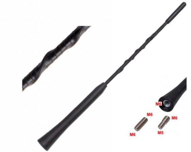 

Antena Samochodowa Maszt M6 Peugeot Skoda Vw Seat