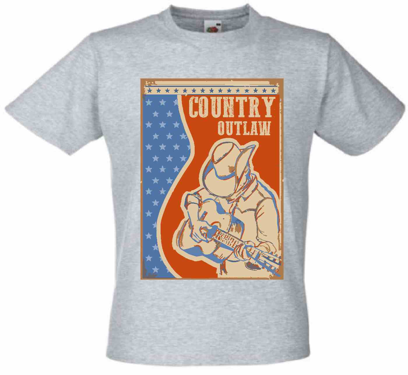 

Country Outlaw, Koszulka T-shirt,