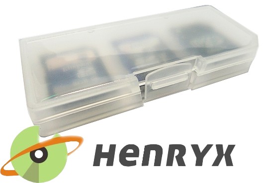 ETUI NA KARTY PAMIĘCI Henryx - 9 x SD/micro SD Wwa Typ karty SDXC