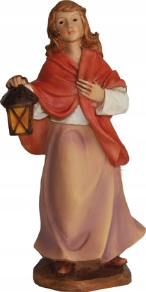 

Gospodyni z latarką, do figur o wys. 9cm K182-44