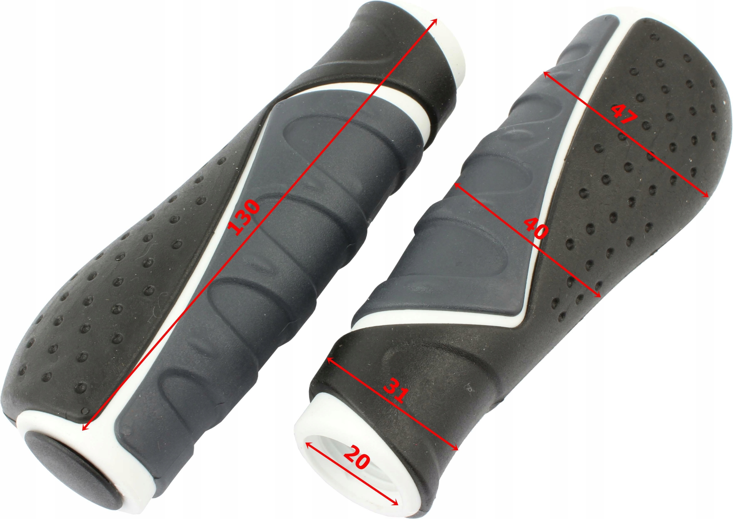 CHWYTY GRIPY VELO VLG 709AD3(L) MIASTO ERGO 130mm Marka Velo