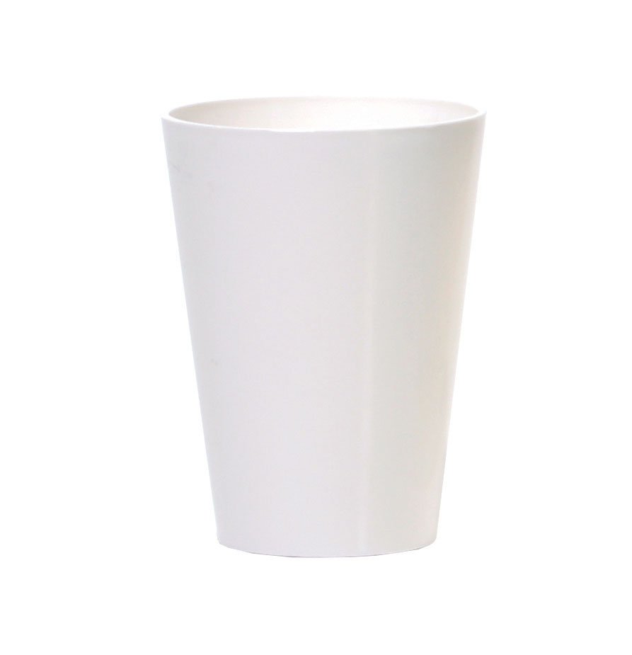 

Śliczna Doniczka w połysku Coubi 13xh17cm Biała
