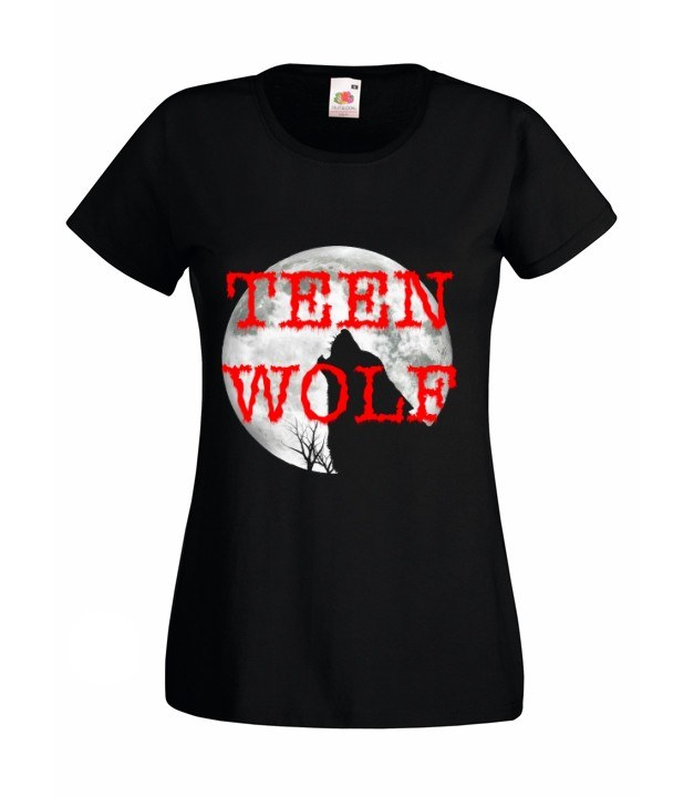 

Damska Koszulka Wzory Teen Wolf Wilkołak Wilk