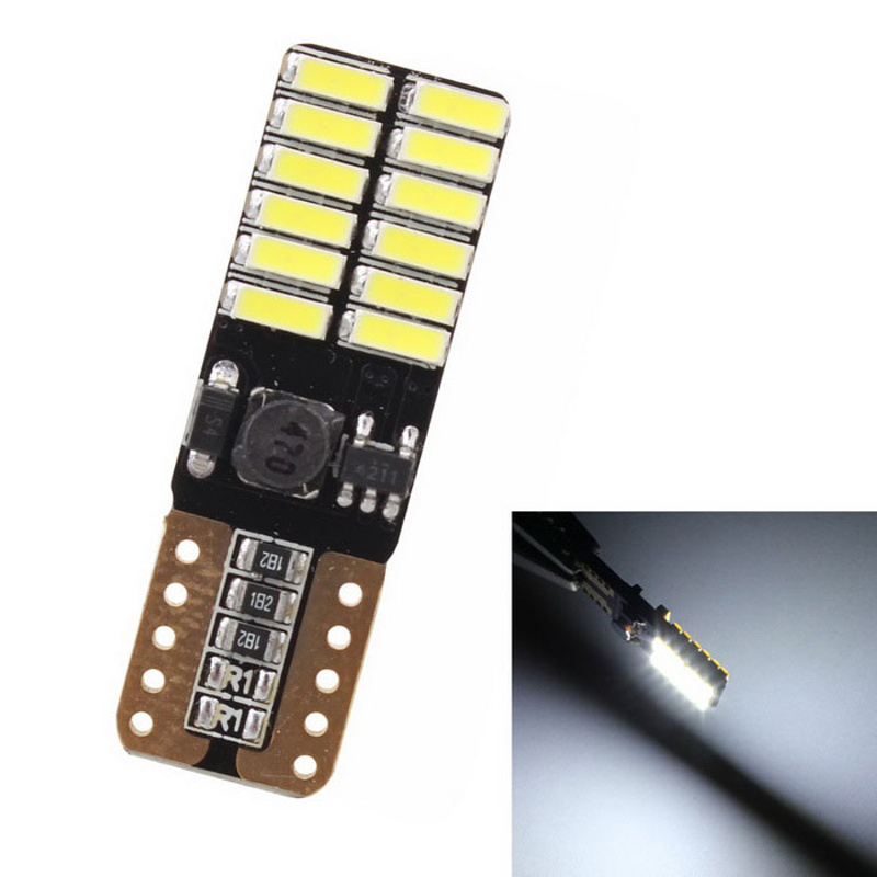 

W5W żarówka Led T10 12-24V Canbus W10W W16W 400lm