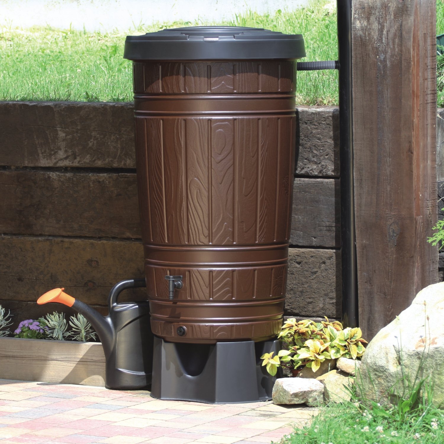 BECZKA woodcan 265l Zbiornik na wodę + KRANIK Marka Prosperplast