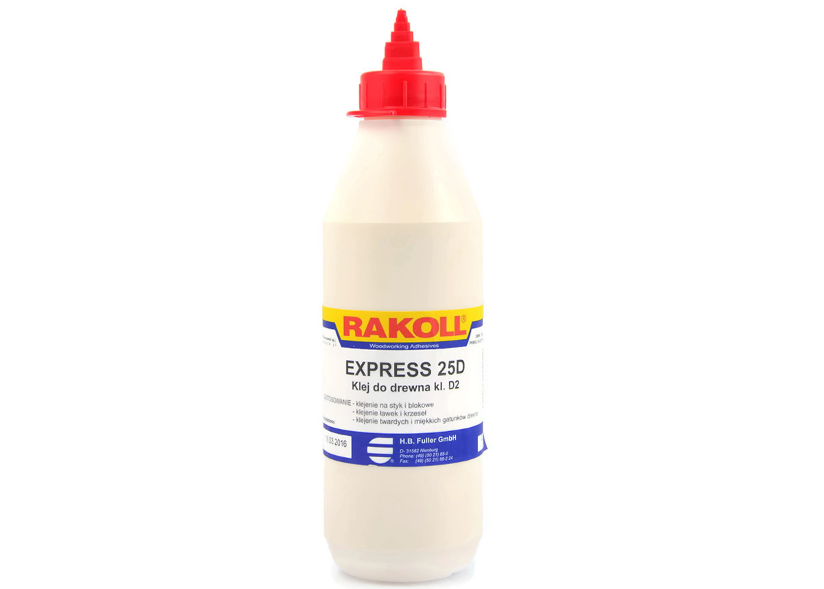 Klej Rakoll Express 25D 0,5 kg do drewna twardego