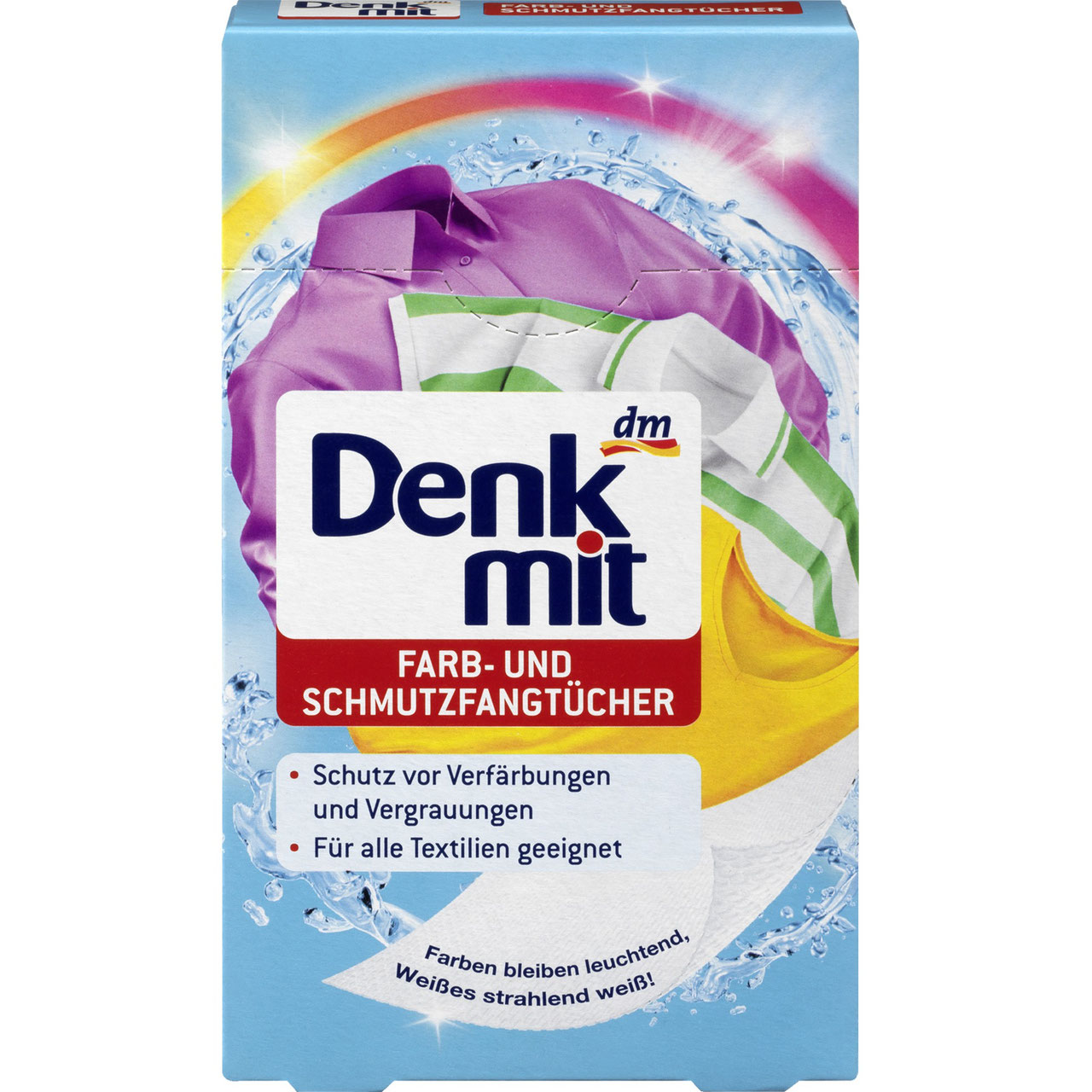 

Denkmit 24 Chusteczki Przeciw Farbowaniu z Niemiec