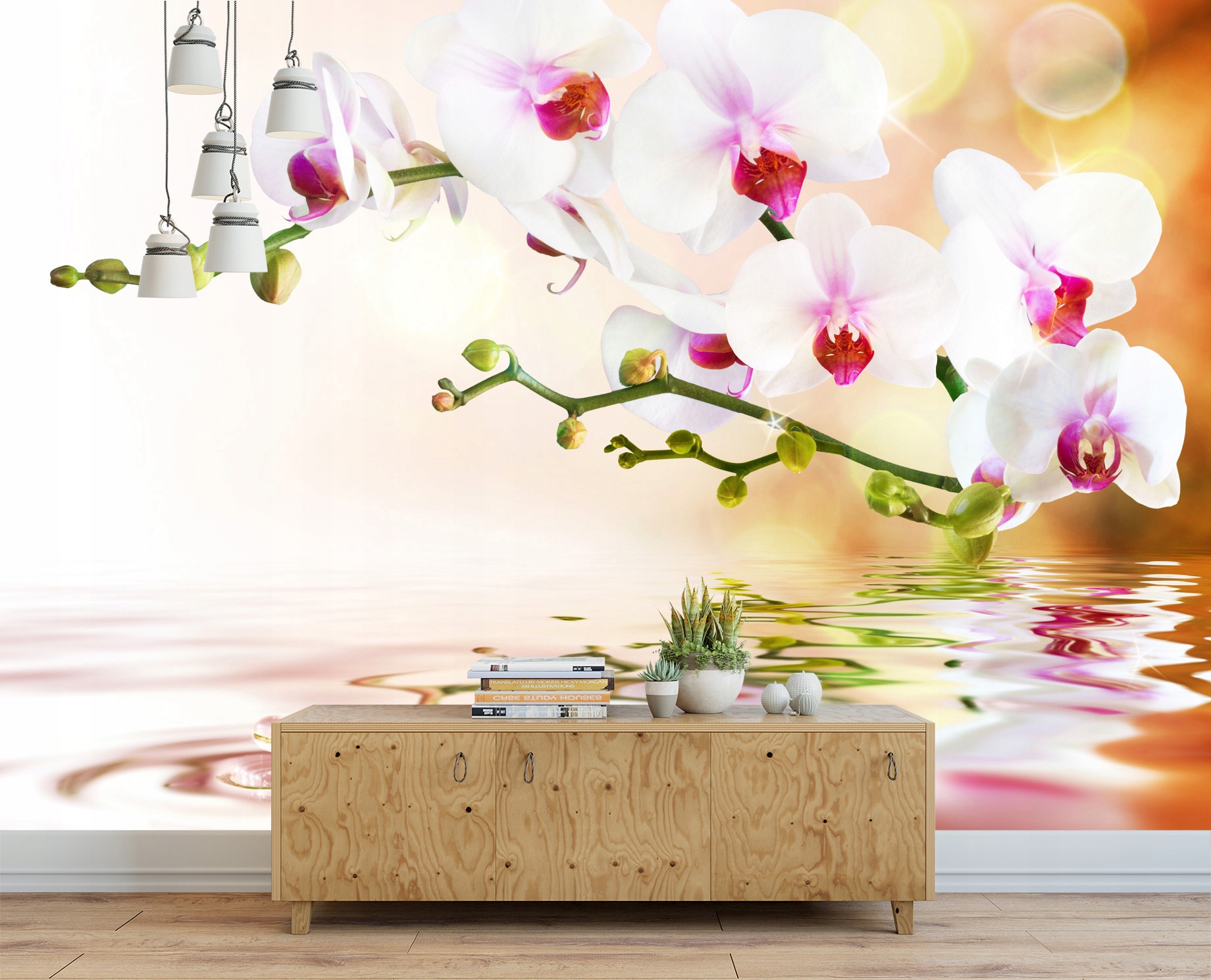 Fototapeta 3D orchidea kwiaty 152x104 F00232 Marka Printedwall