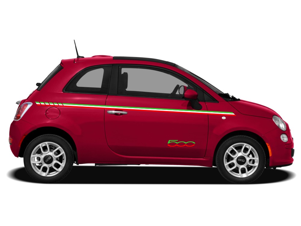 

Trójkolorowe Pasy Fiat 500, Punto, Bravo i inne