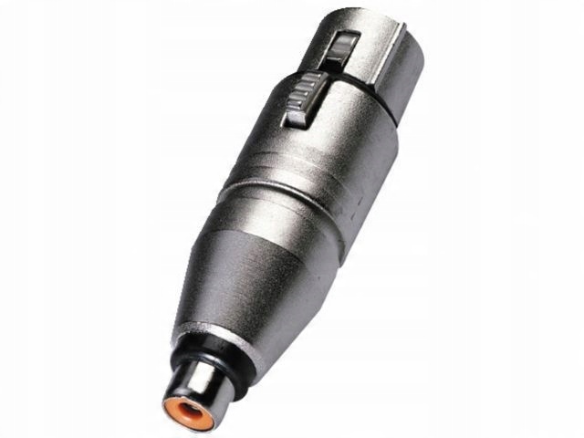 

Monacor NA-2FPMF Przejściówka Xlr - Gniazdo Rca