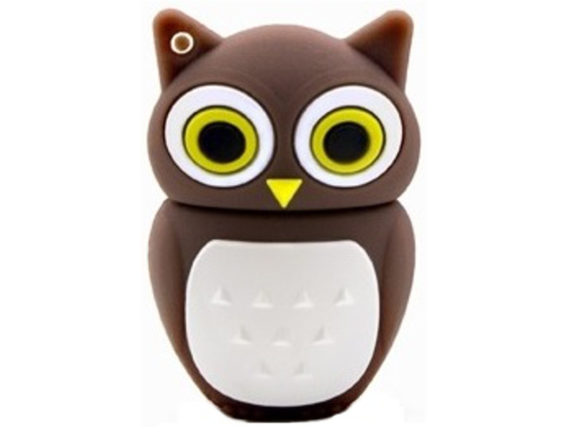 

Pendrive 3.0 Usb 8 Gb Sowa Brąz Czarny Niebieski
