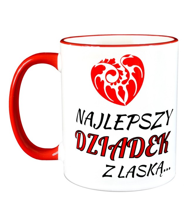 

Kubek Prezent dla Dziadka - Dziadek z laską!