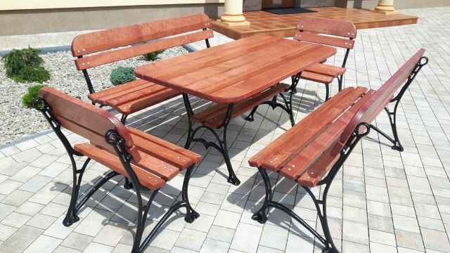 KRÓLEWSKIE MEBLE OGRODOWE TARAS ALTANA 180CM Z35 Linia meble