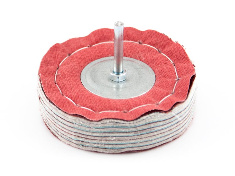 TARCZA POLERSKA TRZPIEŃ BAWEŁNA 100x20 NA LUSTRO