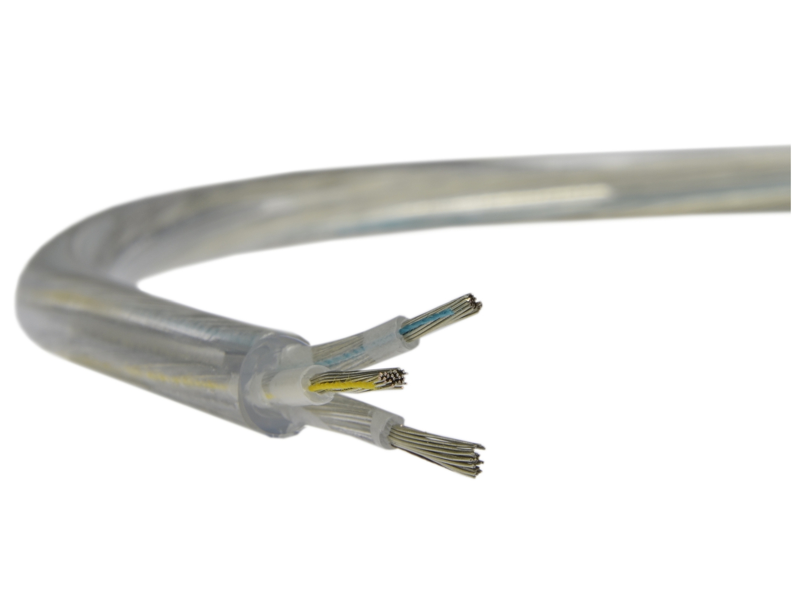 

Przewód kabel do lamp transparentny Omy 3x0,75