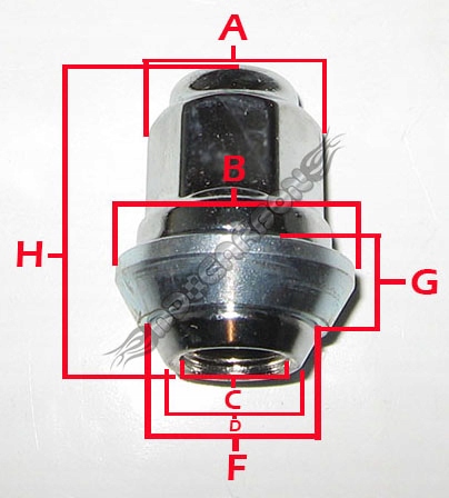 MDC Nakrętki do kół ORYGINALNYCH FORD Focus Fiesta Mondeo C-Max Kuga B-Max Liczba sztuk 1 szt.