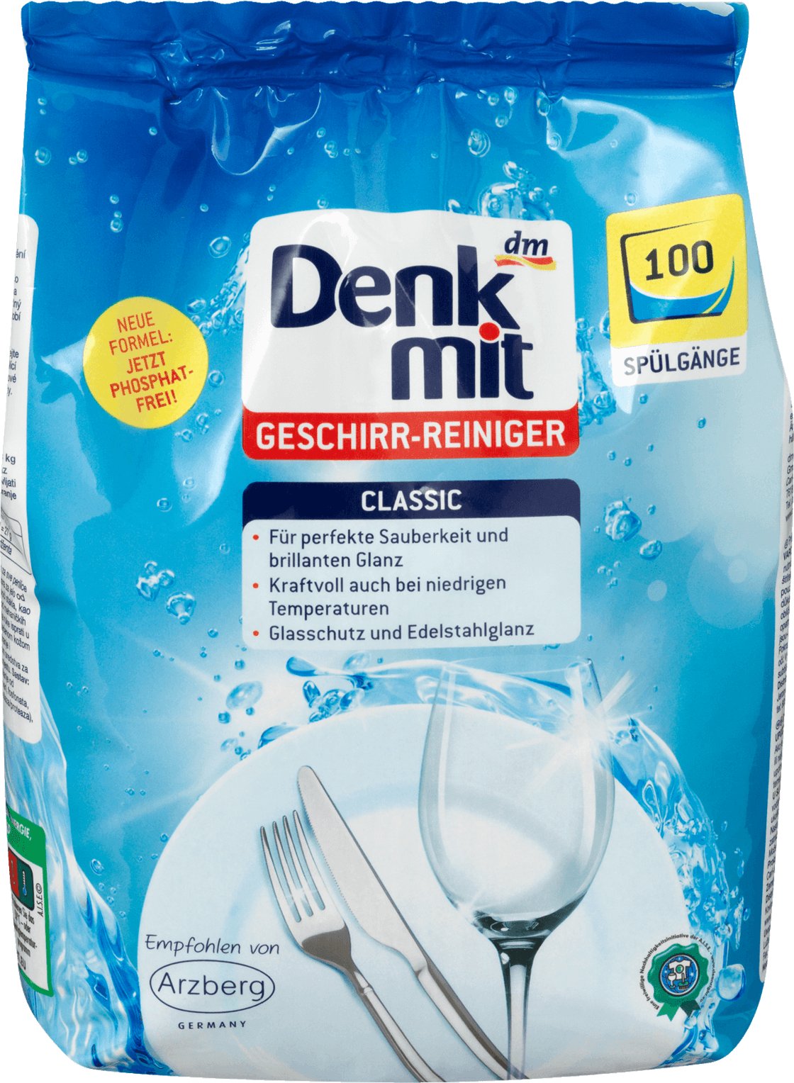 

Denkmit Proszek Do Mycia W Zmywarkach Zmywarki 100