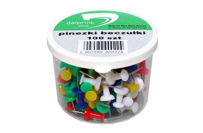 

Pinezki beczułki Dalprint Słoik 100szt 5128