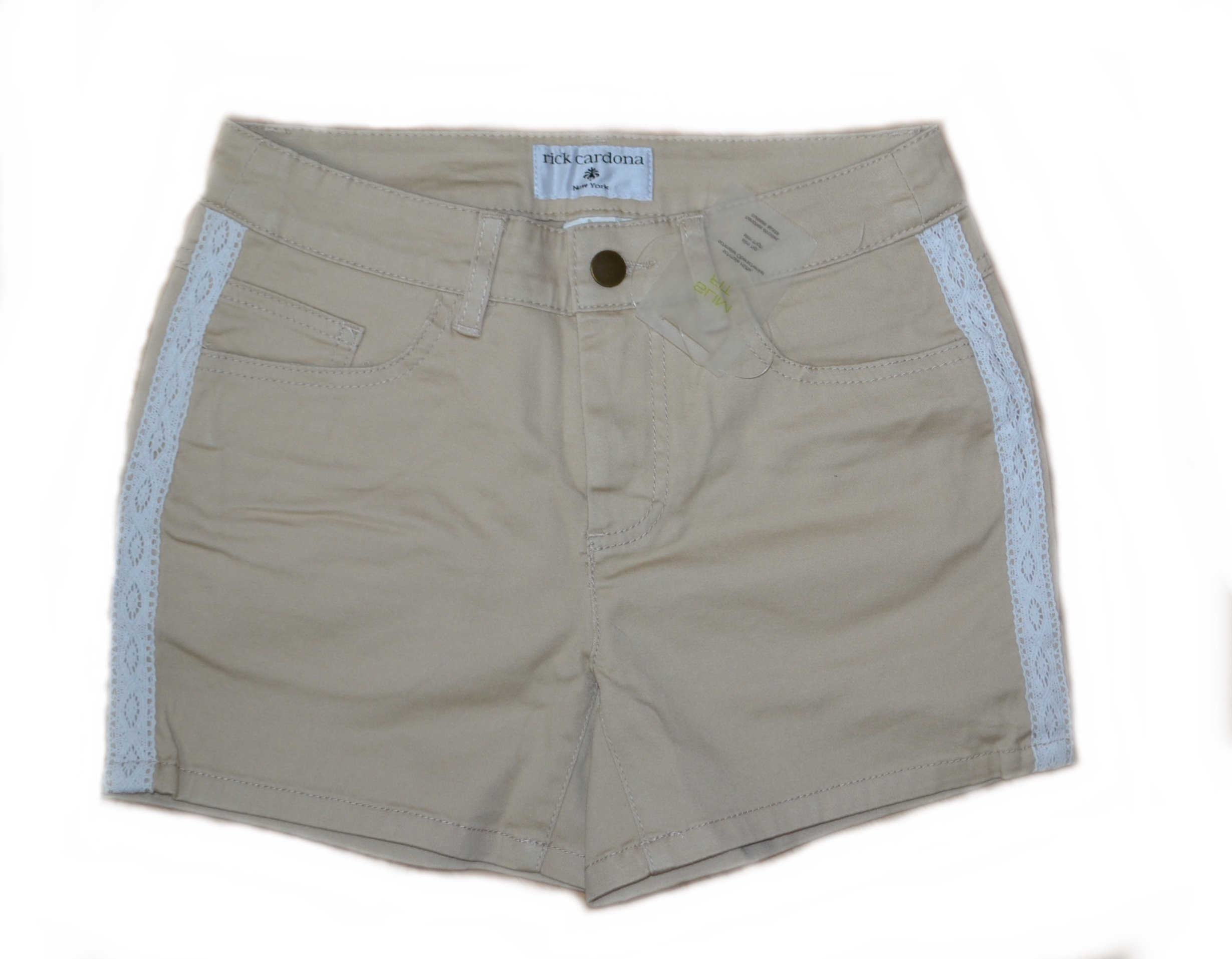 

SDK0023 Rick Cardona Spodenki slim fit 34/XS beż