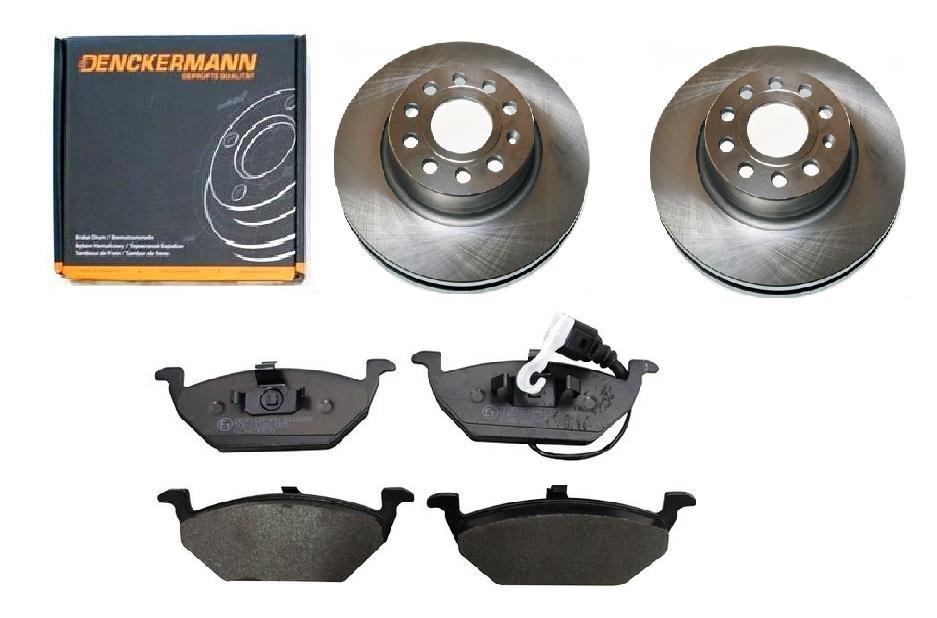 Kotouče Brzdové Destičky Vw Touran Přední 280 mm Sada