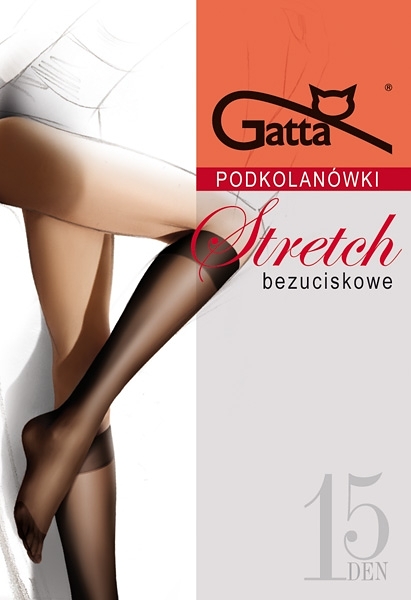 

Podkolanówki Gatta Stretch 15den uniwersalne