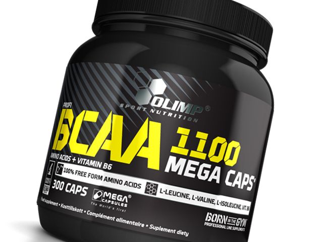 Olimp Bcaa Caps 300 kapslí 1100 mg