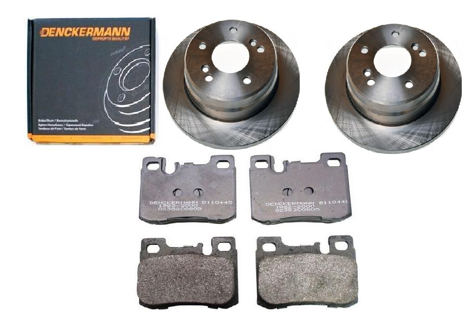 Kotouče Mercedes C Klasa W202 -96 Zadní 258 mm