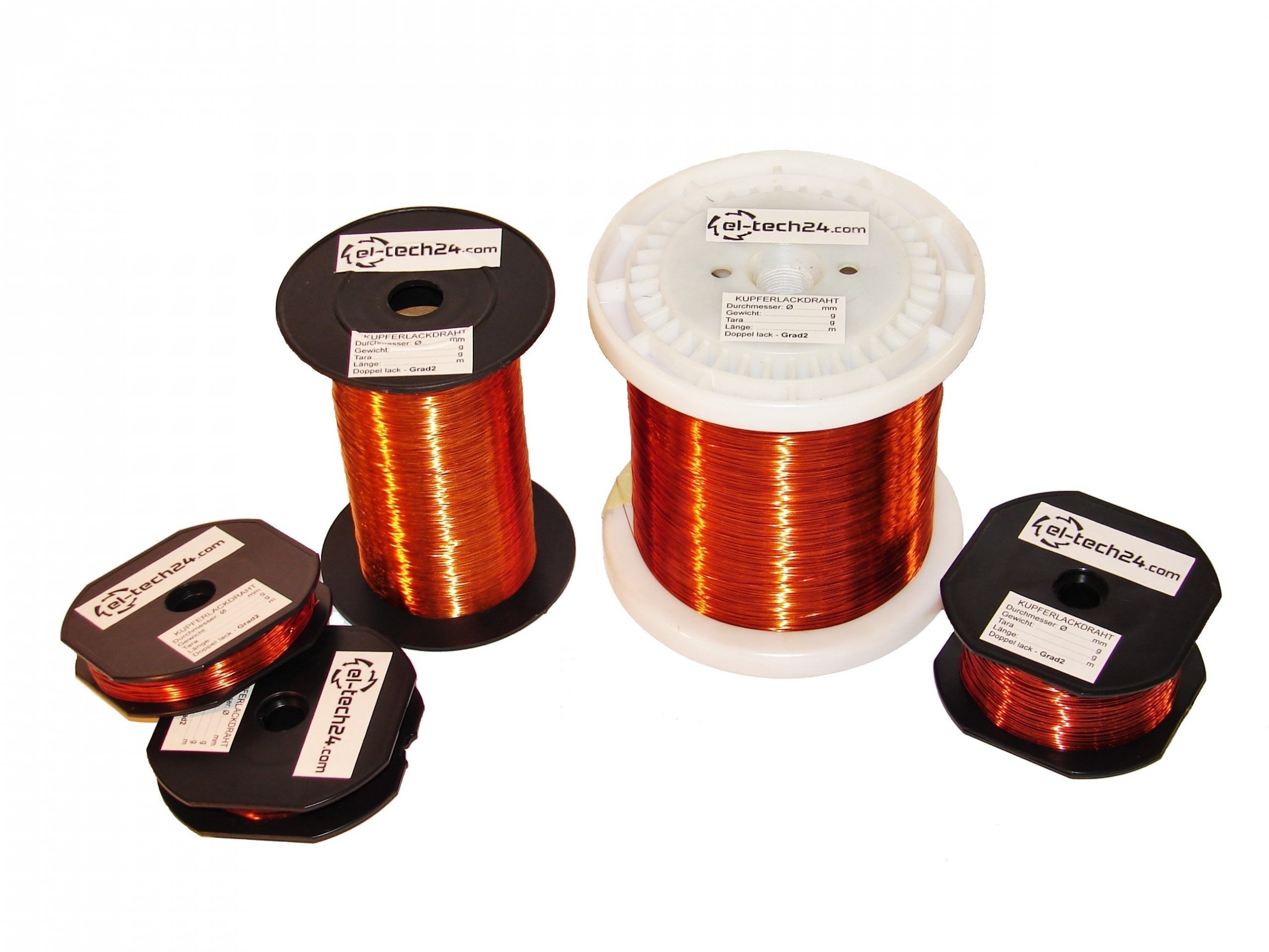 DRUT NAWOJOWY miedziany DN2E - 0,27mm - 500g - 940m Kod producenta DN2E02705