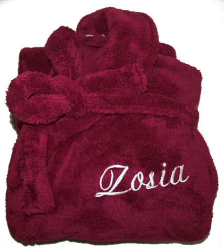 

Szlafrok Damski Męski z Haftem imienia r. S M L XL