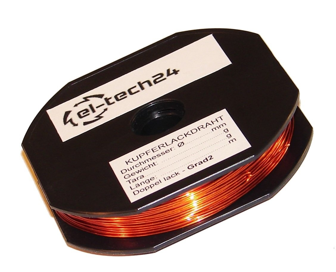 

Drut Nawojowy miedziany DN2E fi 0.15mm -200g 1270m